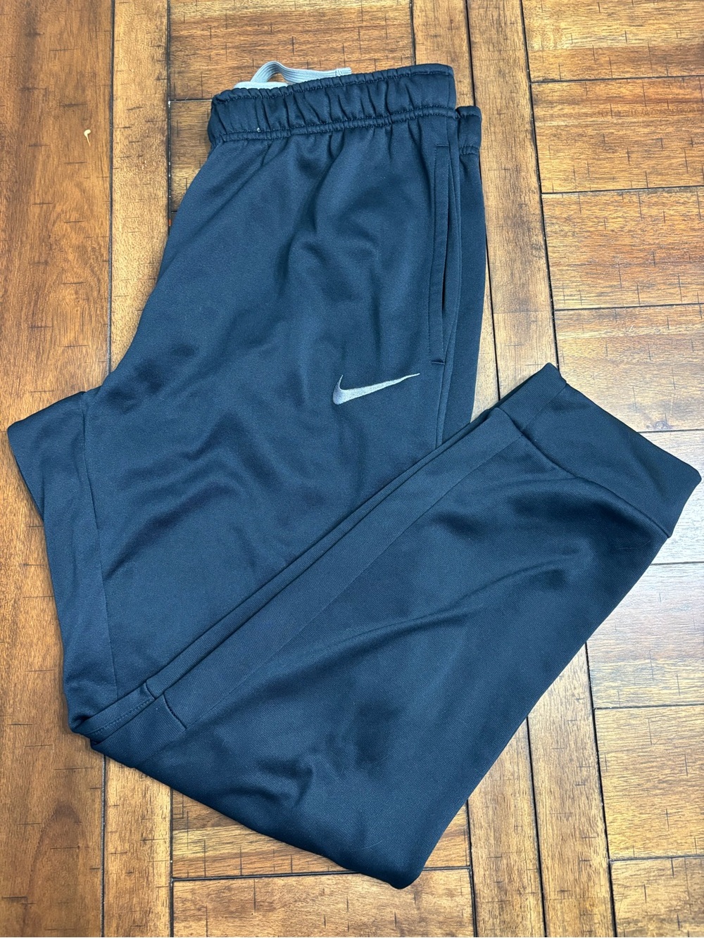 Nike Black and Gray Therma-FIT Performance Joggers